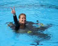 Hedgehog Divers Dive Intructor Sandra Neumann